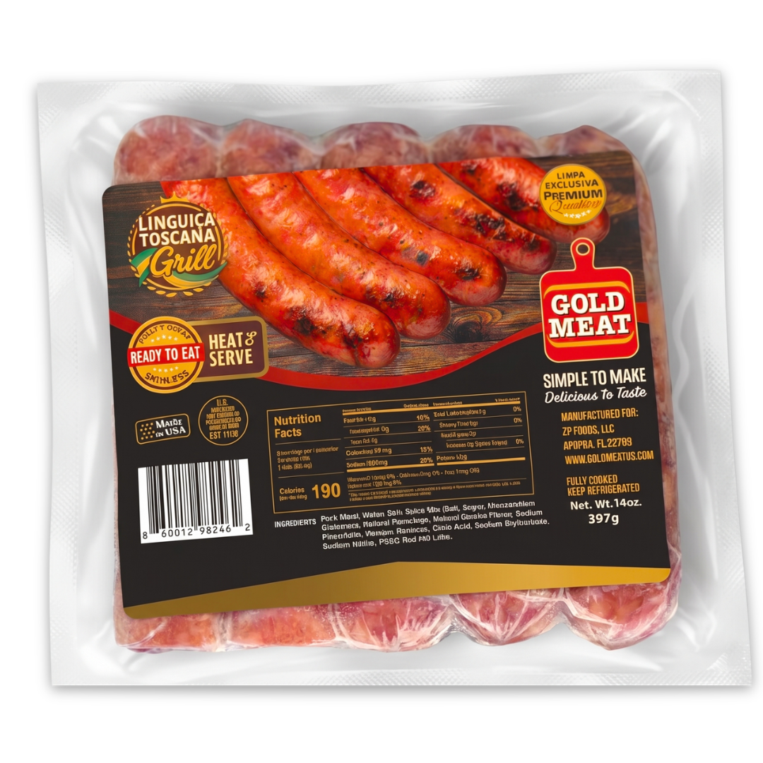 Linguiça Toscana Grill 14oz