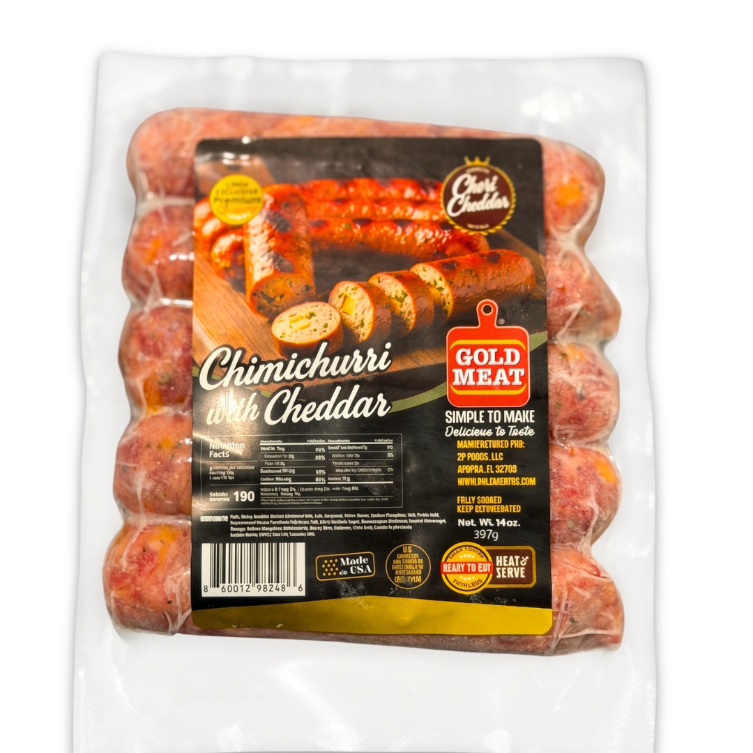 Linguiça Chimichurri com Cheddar 14oz