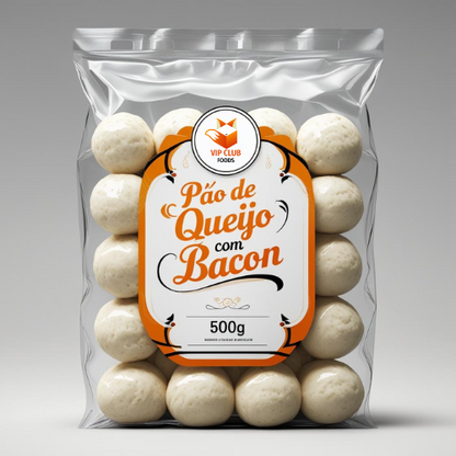 Pão de Queijo com Bacon 500g
