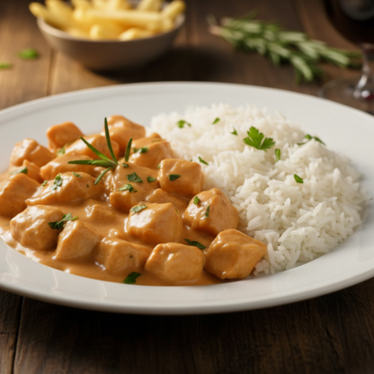 Arroz com Strogonoff de Frango 450g