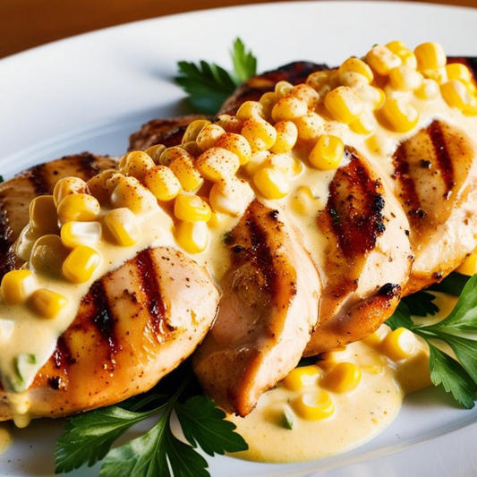 Sobrecoxa de Frango com Creme de Milho 800g